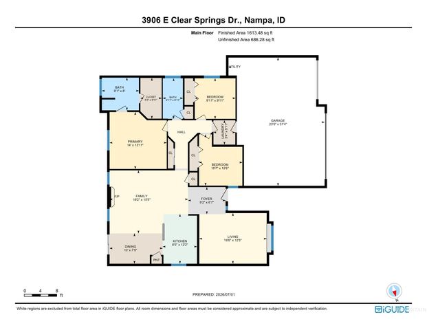 3906 E Clear Springs Dr, Nampa, ID 83686