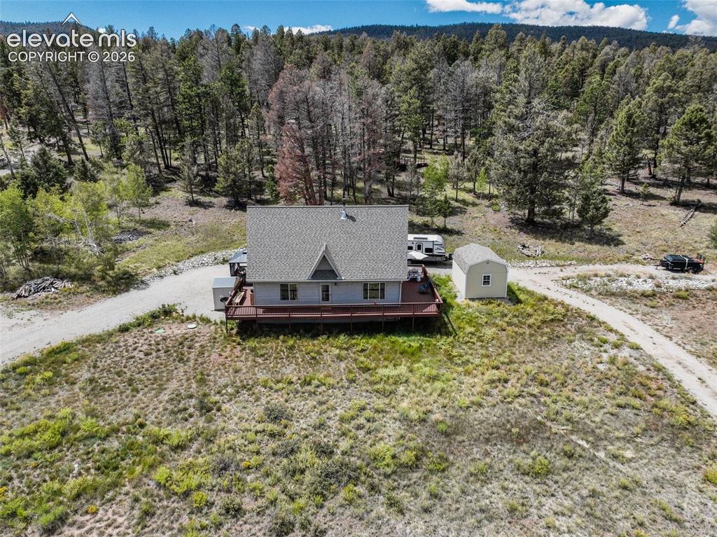 1807 Windmill Drive, Hartsel, CO 80449 — exterior