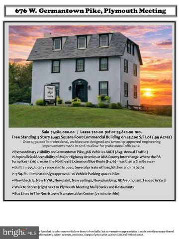 676 W GERMANTOWN PIKE, Plymouth Meeting, PA 19462