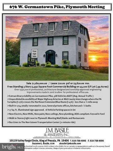 676 W GERMANTOWN PIKE, Plymouth Meeting, PA 19462