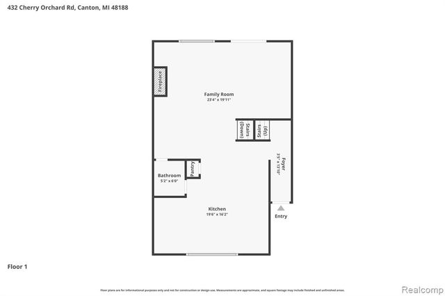 432 Cherry Orchard Road, Canton, MI 48188