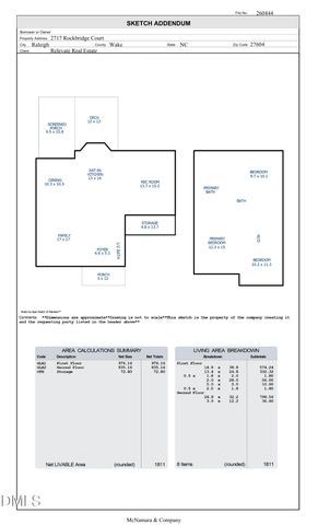 2717 Rockbridge Court, Raleigh, NC 27604