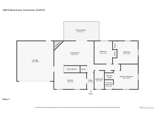 1836 E Mineral Ave, Littleton, CO 80122