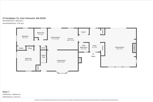 27 Sandpiper Circle, Teaticket, MA 02536