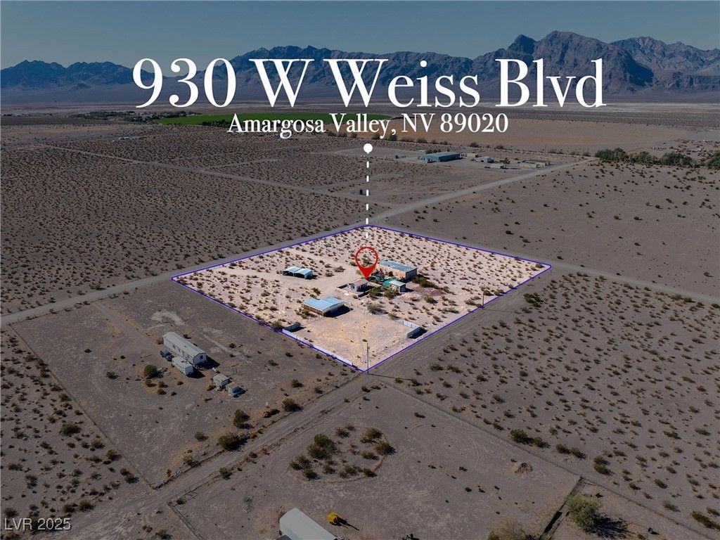 930 West Weiss Boulevard, Amargosa Valley, NV 89020