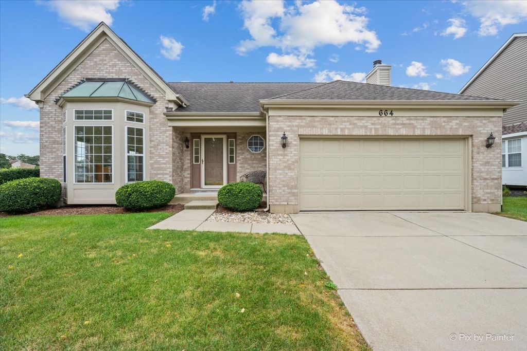 664 Mayfair Drive, Carol Stream, IL 60188 — exterior