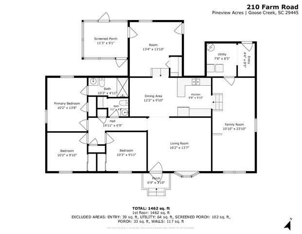 210 Farm Road, Goose Creek, SC 29445