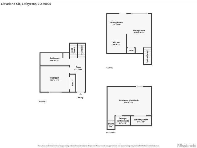 776 W Cleveland Circle, Lafayette, CO 80026