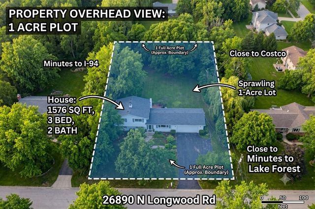 26890 N Longwood Road, Lake Forest, IL 60045