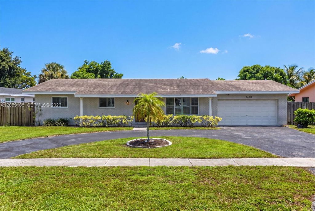7400 NW 15th Street, Plantation, FL 33313