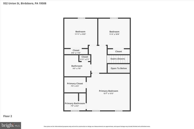 932 UNION ST, Birdsboro, PA 19508