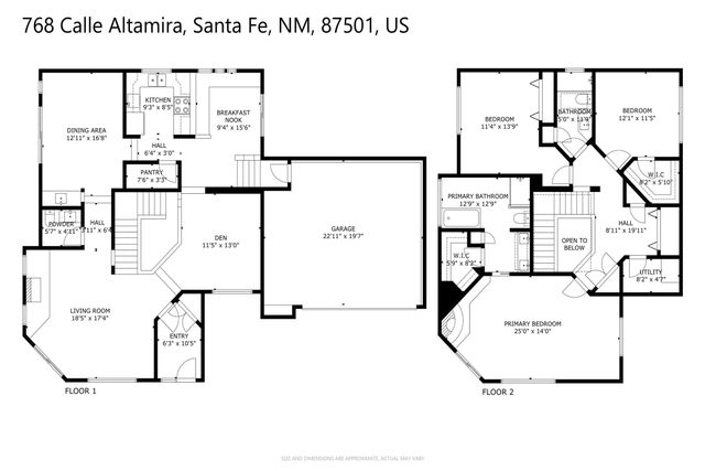 768 Calle Altamira, Santa Fe, NM 87501