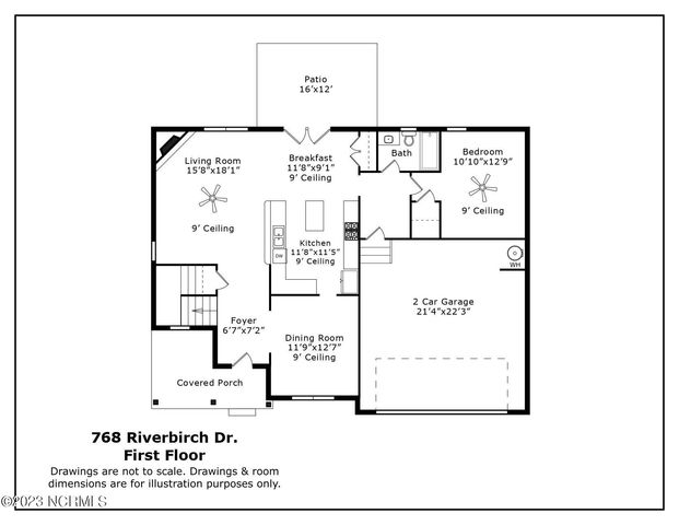 768 Riverbirch Drive, Vass, NC 28394
