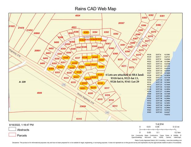 Lot 6 Center Drive, Point, TX 75472