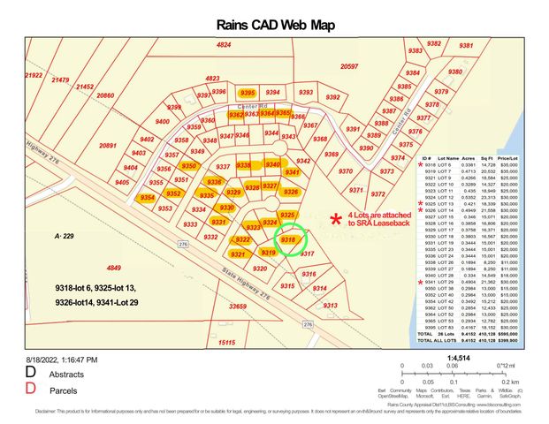 Lot 6 Center Drive, Point, TX 75472