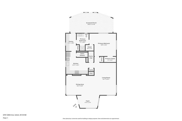 6707 238th AVENUE, Salem, WI 53168