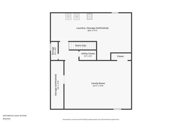 6707 238th AVENUE, Salem, WI 53168