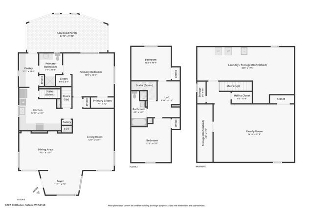 6707 238th AVENUE, Salem, WI 53168