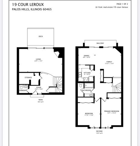 19 Cour Leroux, Palos Hills, IL 60465