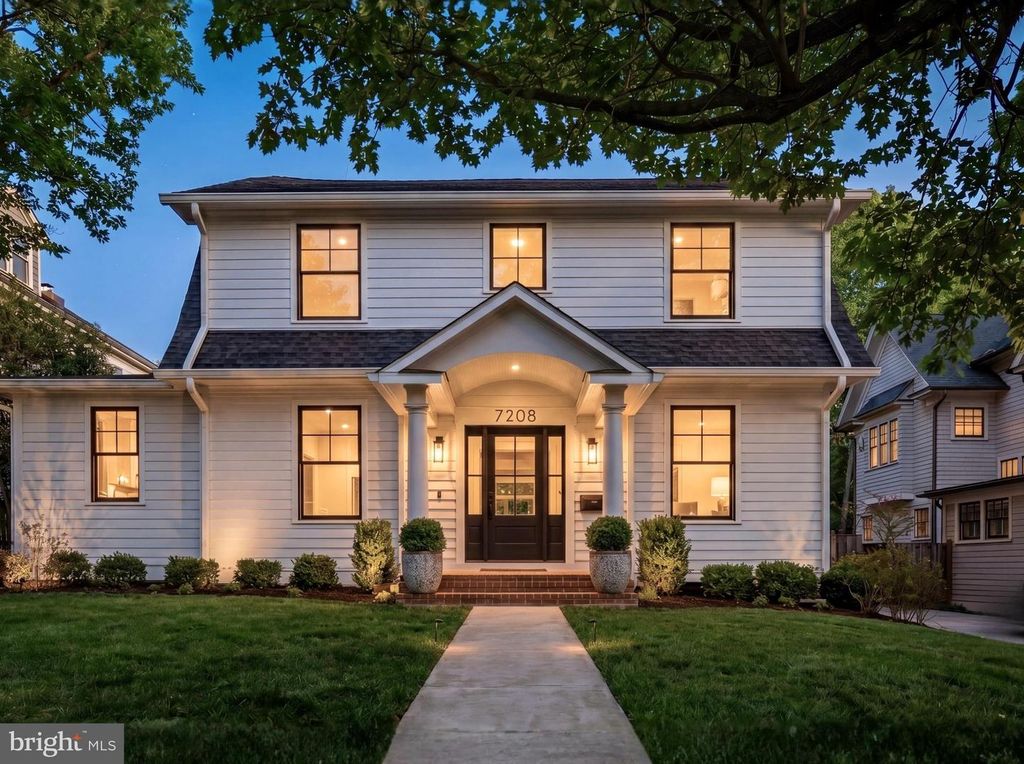 Image 1 of property listing at 7208 RIDGEWOOD AVE, Chevy Chase, MD 20815