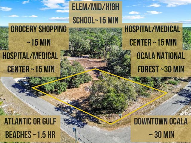 0 GUAVA TERRACE PLACE & BAY PLACE RUN, Ocklawaha, FL 32179