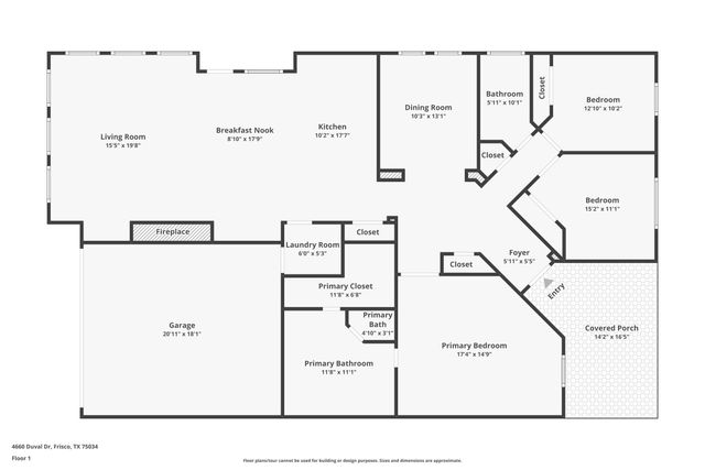 4660 Duval Drive, Frisco, TX 75034