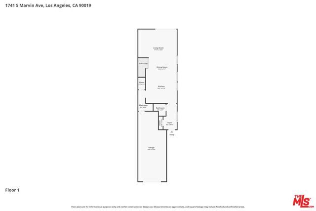 1741 S Marvin Avenue, Los Angeles, CA 90019