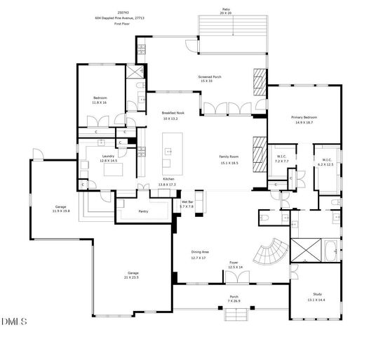 604 Dappled Pine Avenue, Durham, NC 27713