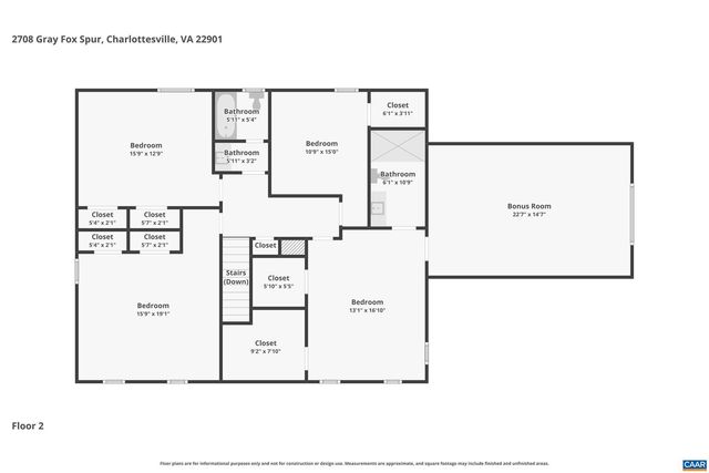 2708 GRAY FOX SPUR, Charlottesville, VA 22901