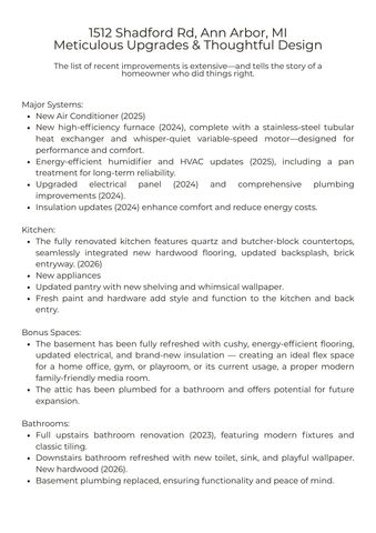 1512 Shadford Road, Ann Arbor, MI 48104