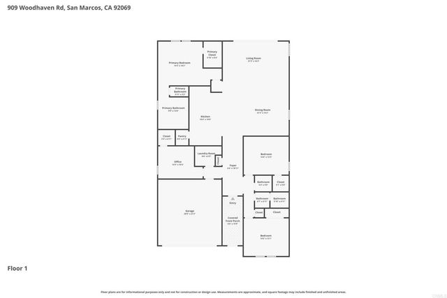 909 Woodhaven Road, San Marcos, CA 92069