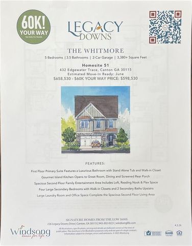 432 Edgewater Chase, Canton, GA 30115
