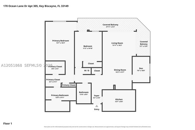 170 Ocean Lane Dr 305, Key Biscayne, FL 33149