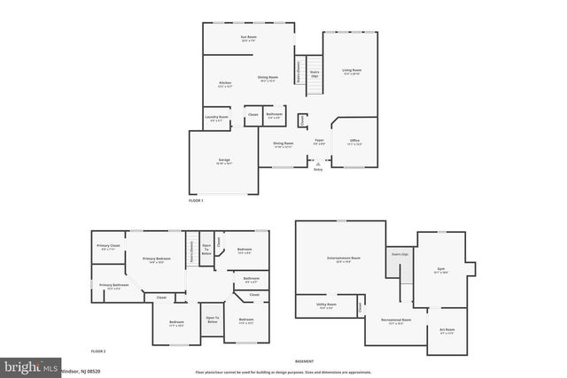 2 STONEHEDGE DR, East Windsor, NJ 08520
