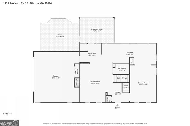 1151 Roxboro Cove NE, Atlanta, GA 30324