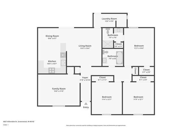 4037 Hillendale Drive, Greenwood, IN 46142