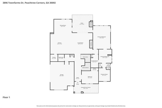 3896 Town Farms Drive, Peachtree Corners, GA 30092