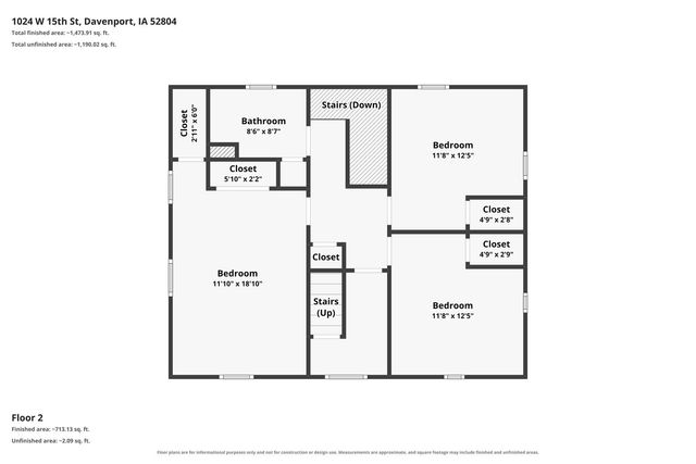 1024 W 15th Street, Davenport, IA 52804