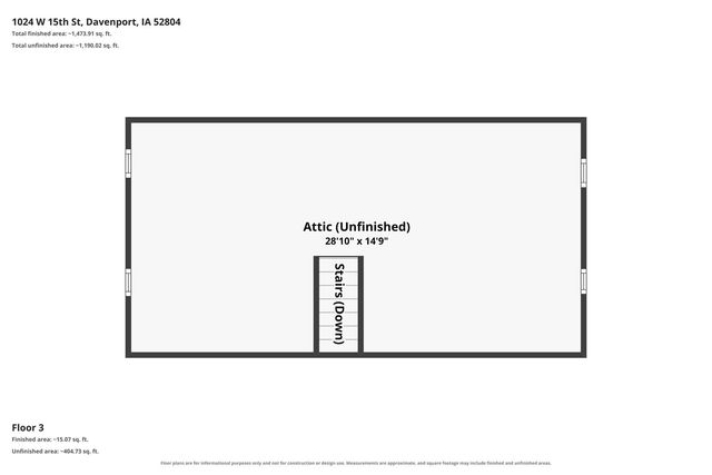 1024 W 15th Street, Davenport, IA 52804