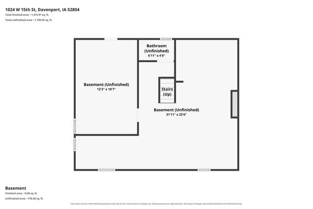 1024 W 15th Street, Davenport, IA 52804
