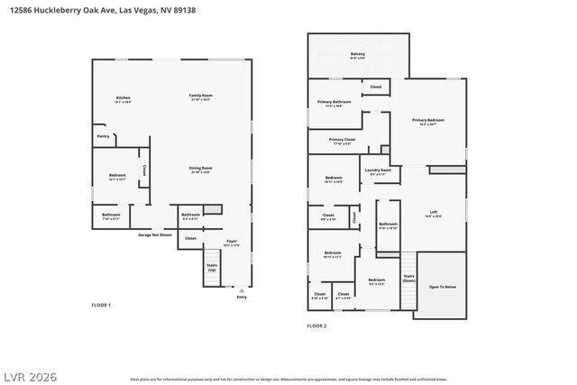 12586 Huckleberry Oak Avenue, Las Vegas, NV 89138