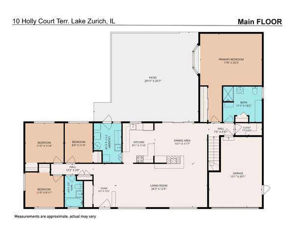 10 Hollycourt Terrace, Lake Zurich, IL 60047