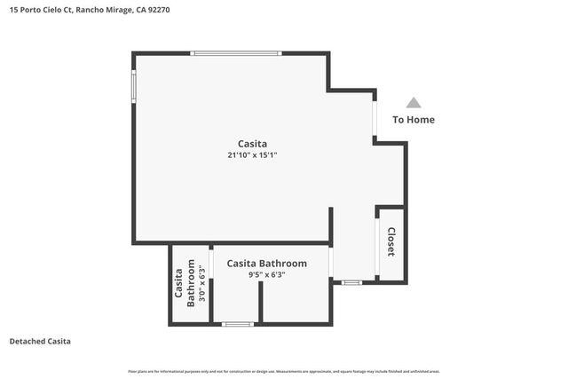 15 Porto Cielo Court, Rancho Mirage, CA 92270