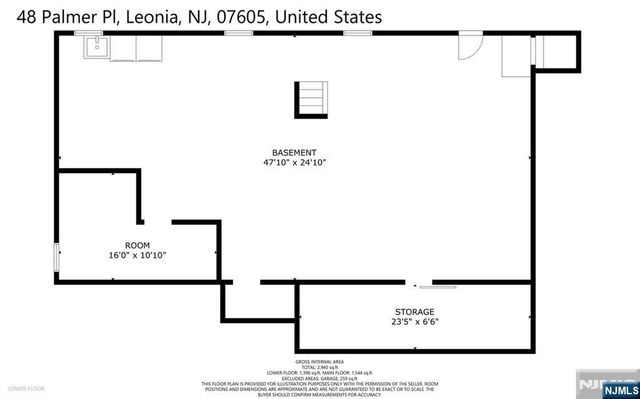 48 Palmer Place, Leonia, NJ 07605
