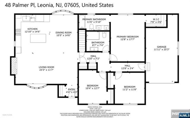48 Palmer Place, Leonia, NJ 07605