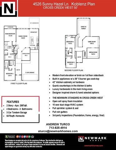4526 Sunny Hazel Lane, Fulshear, TX 77441