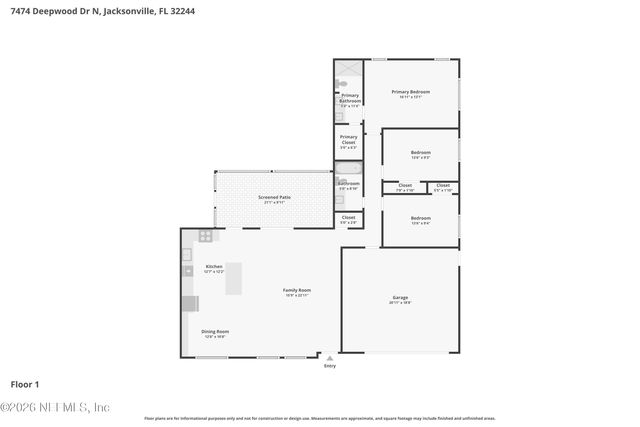7474 DEEPWOOD Drive N, Jacksonville, FL 32244