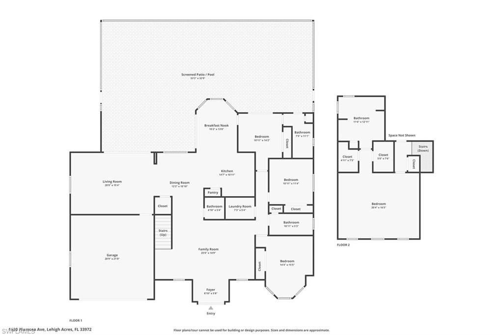 1620 Plumosa AVE, LEHIGH ACRES, FL 33972 — photo 2