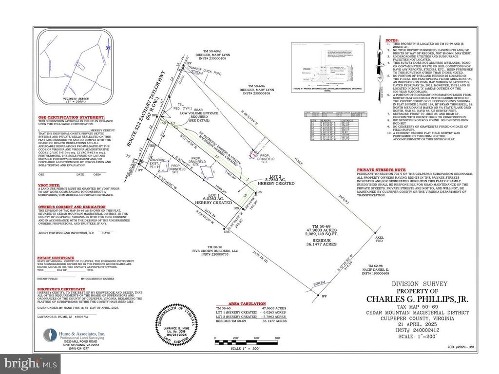 5.78 ACRES ZACHARY TAYLOR HWY, Culpeper, VA 22701