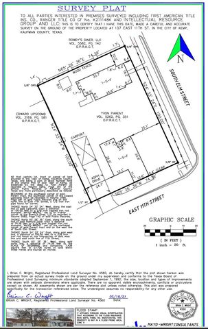 107 E 11th, Kemp, TX 75143